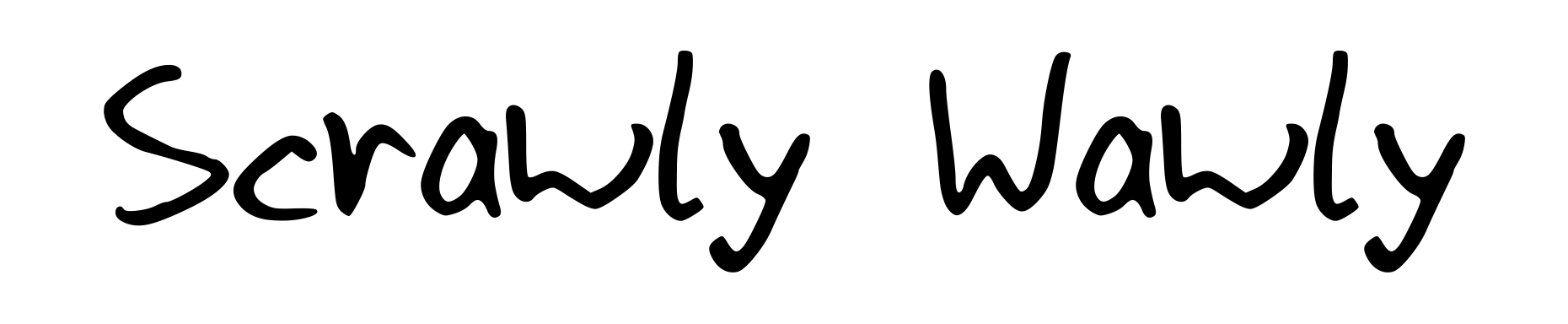 Scrawly Wawly