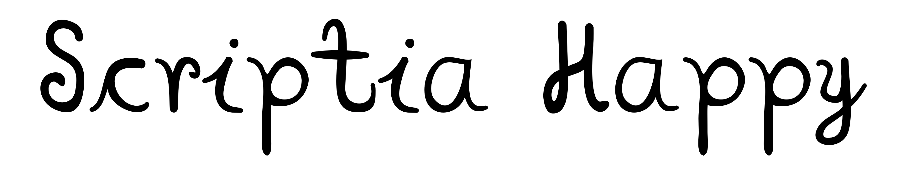 Scriptia Happy