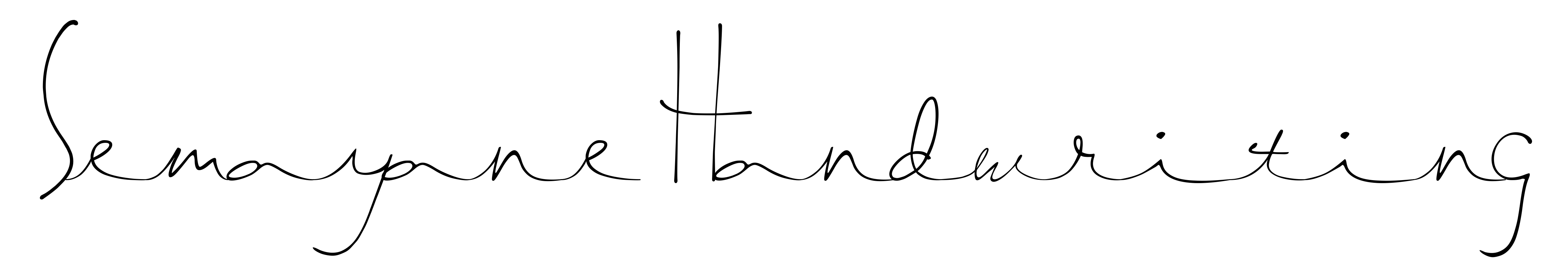 Semayane Handwriting