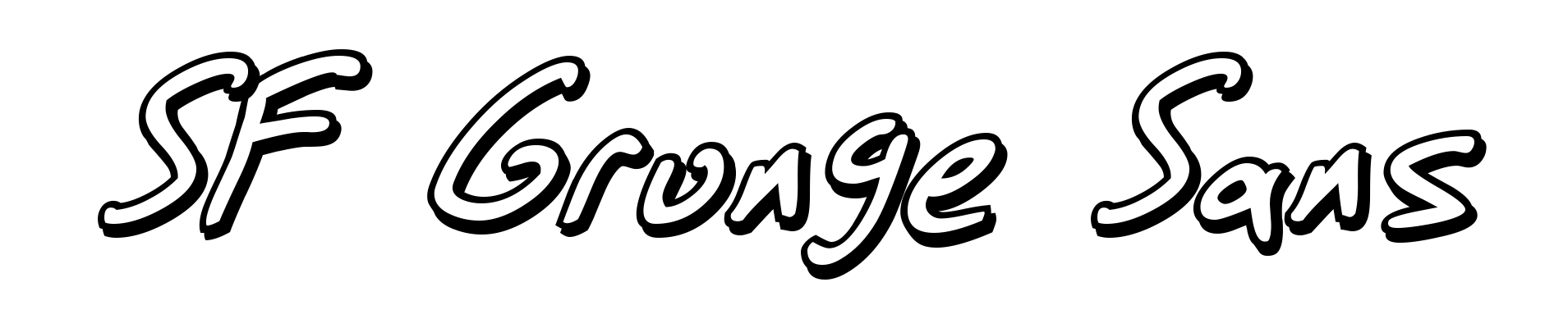 SF Grunge Sans