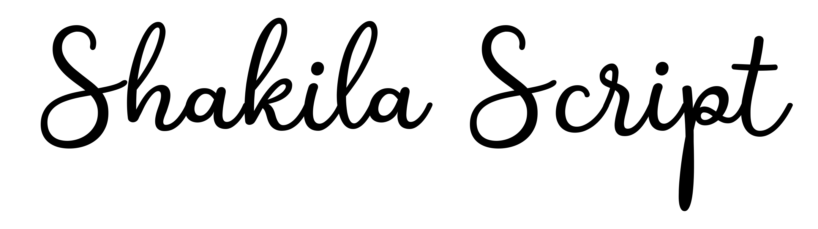 Shakila Script