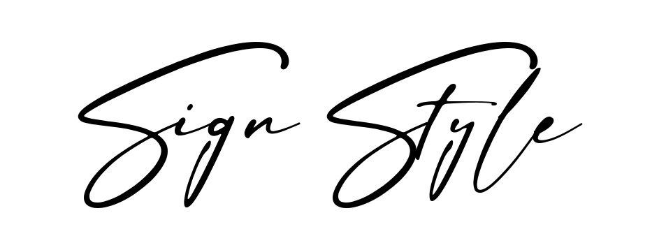 Sign Style