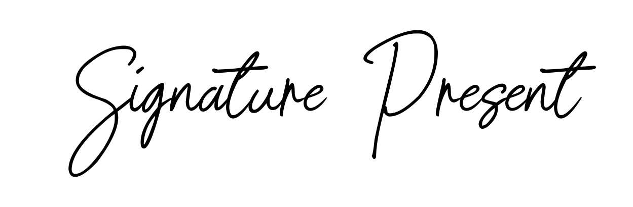 Signature Present