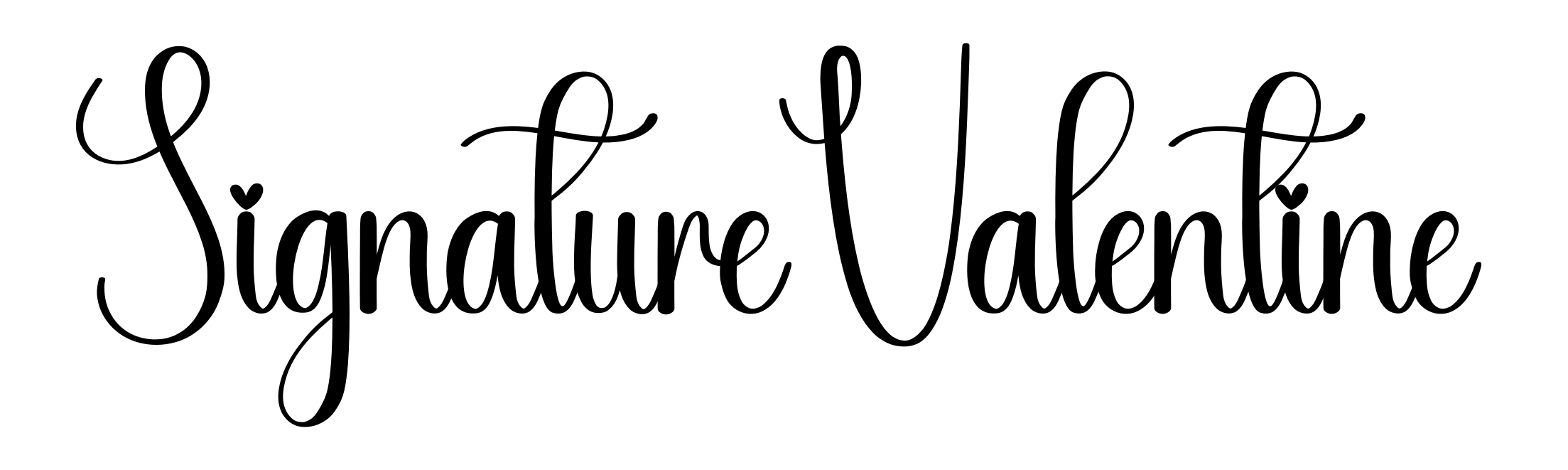 Signature Valentine