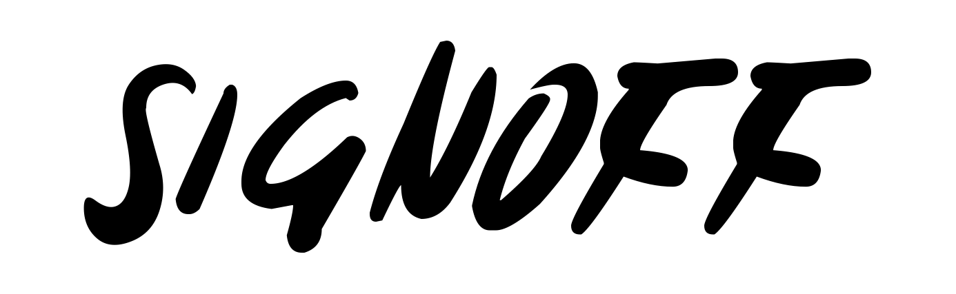 Signoff