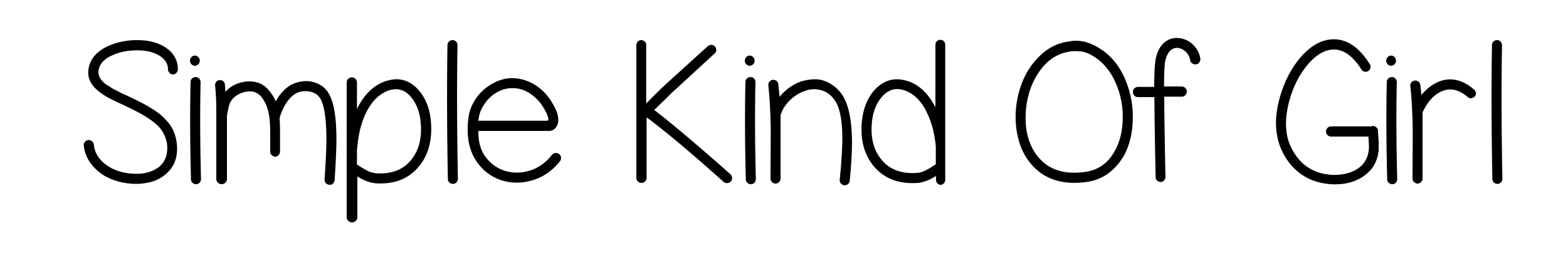 Simple Kind Of Girl