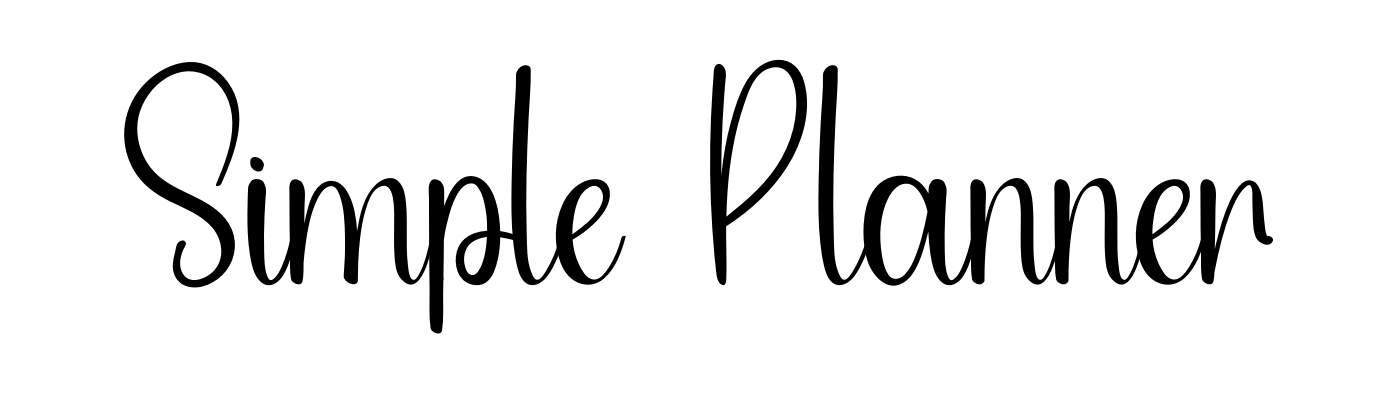 Simple Planner