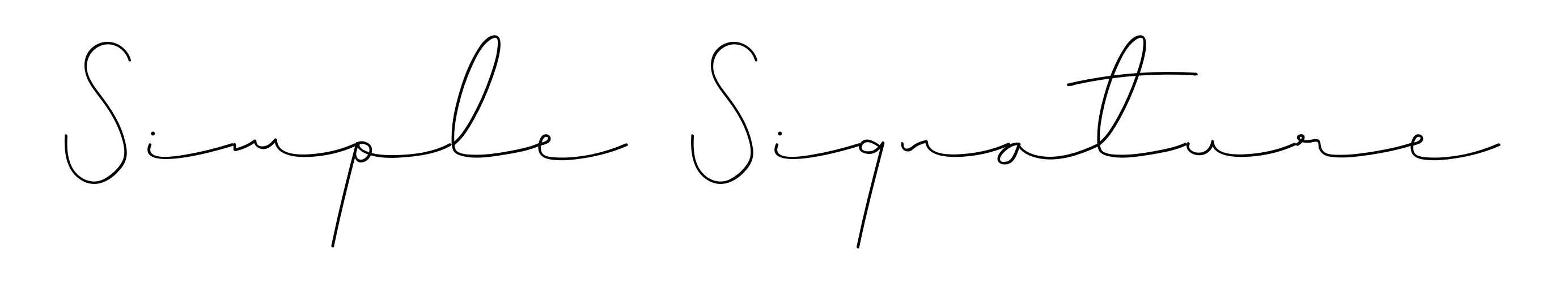 Simple Signature