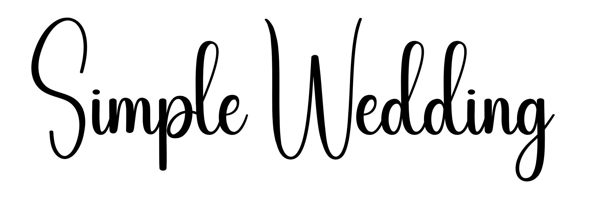 Simple Wedding