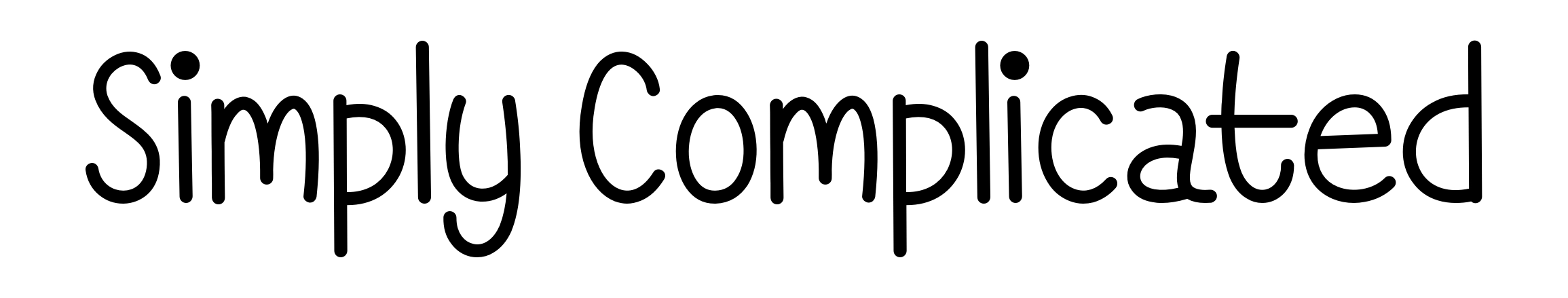 Simply Complicated