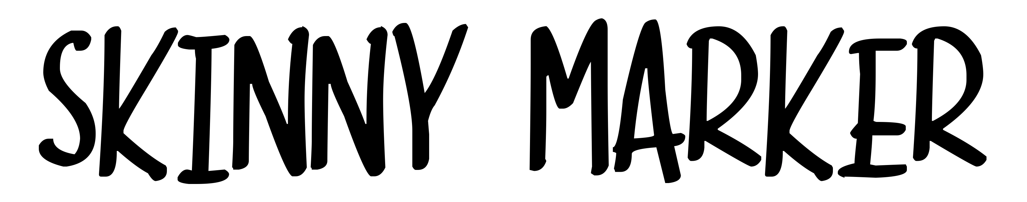 Skinny Marker