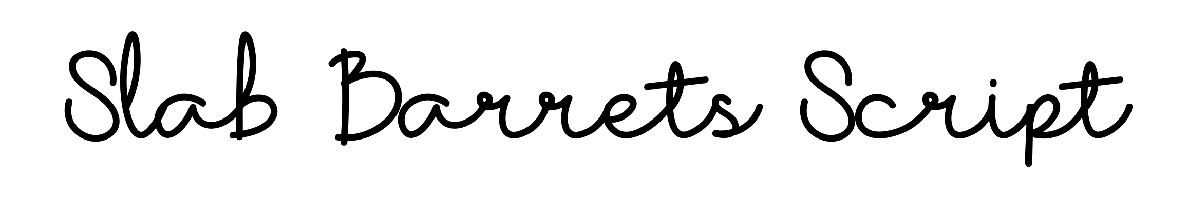 Slab Barrets Script