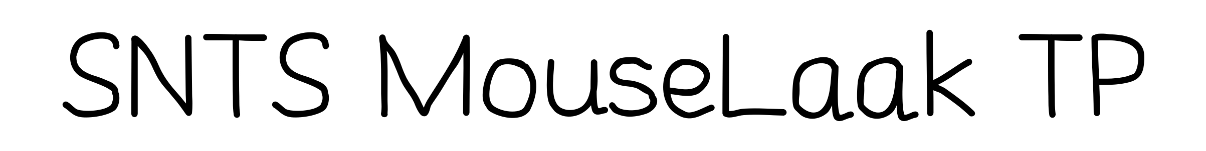 SNTS MouseLaak TP