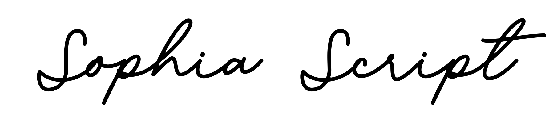 Sophia Script