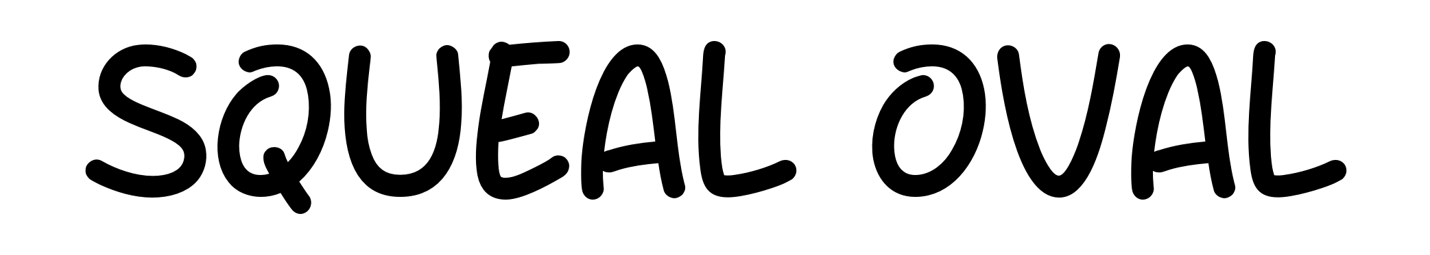 Squeal Oval