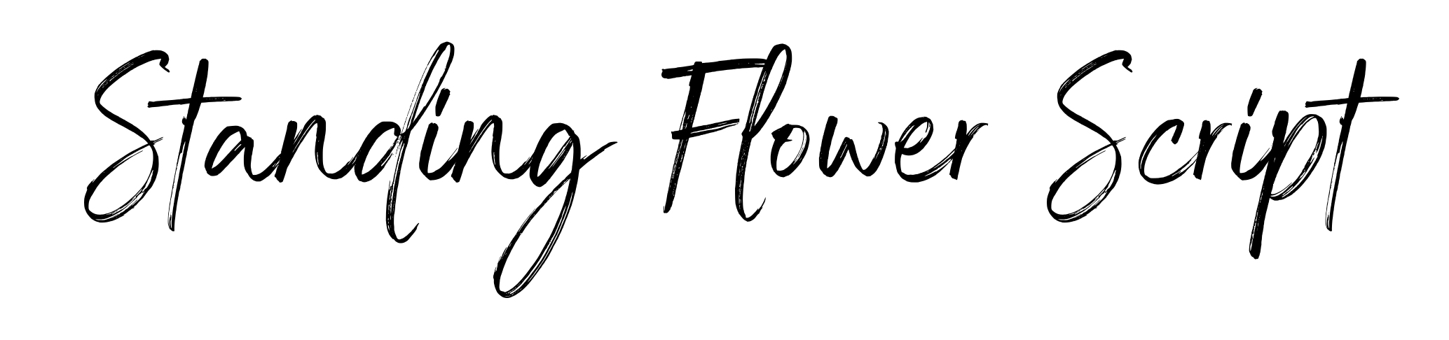 Standing Flower Script