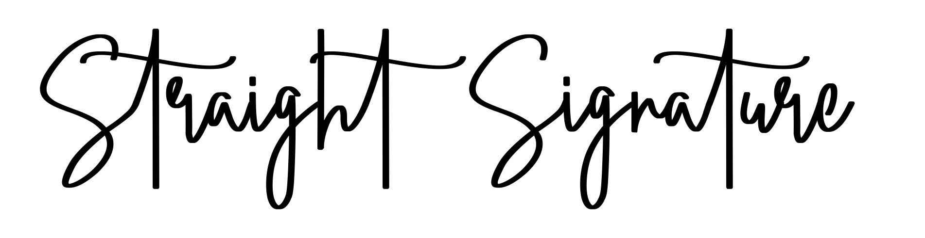 Straight Signature