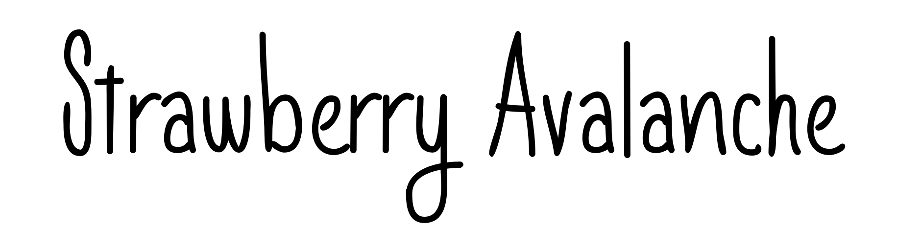 Strawberry Avalanche
