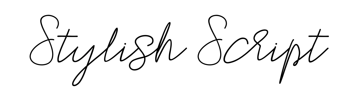 Stylish Script