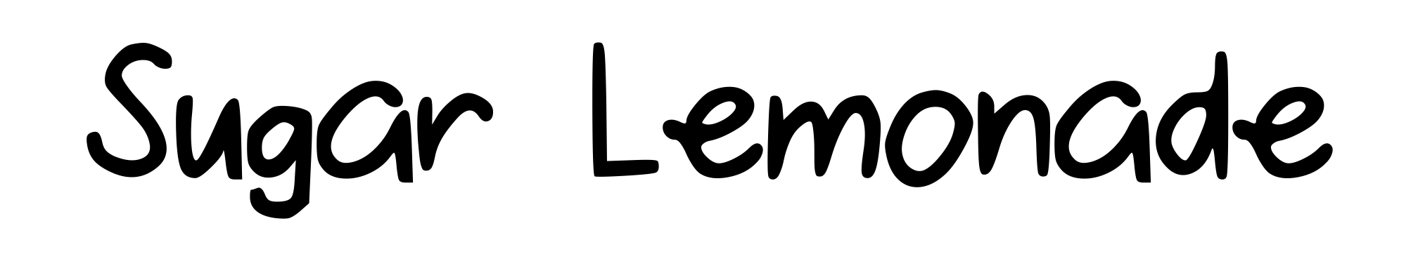 Sugar Lemonade
