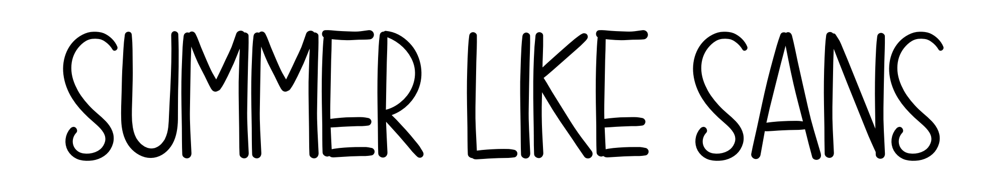 Summer Like Sans