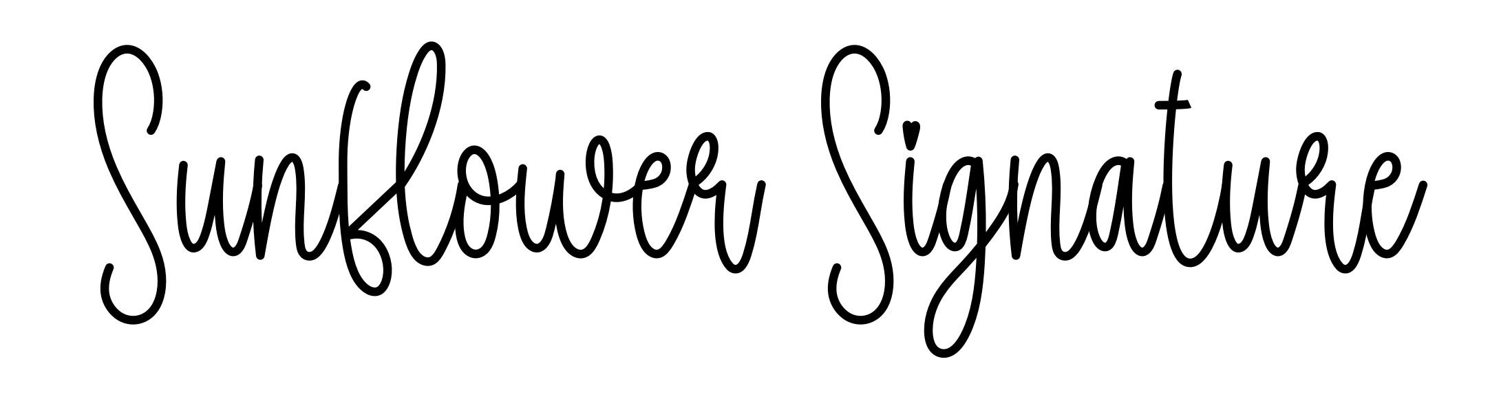 Sunflower Signature
