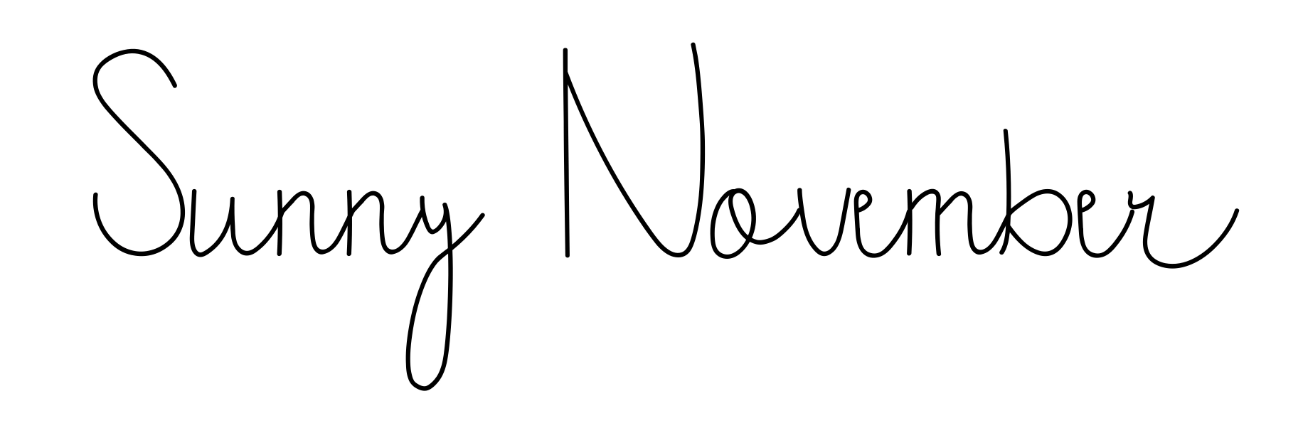 Sunny November