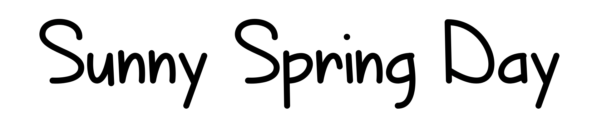 Sunny Spring Day