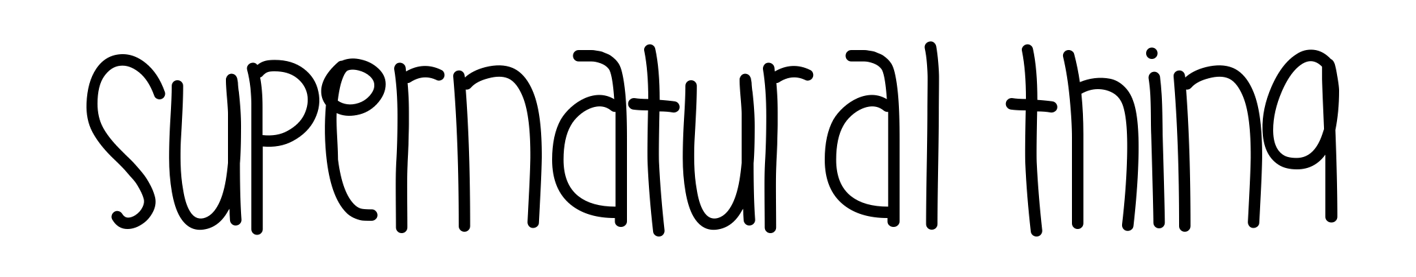 Supernatural Thing