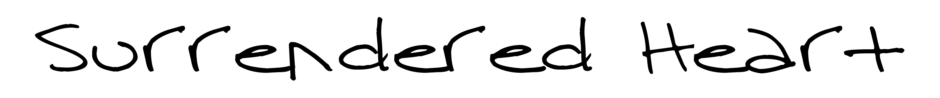 Surrendered Heart