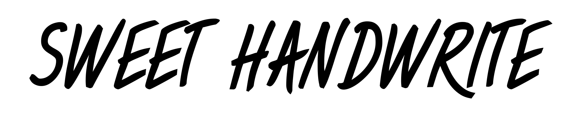 Sweet Handwrite