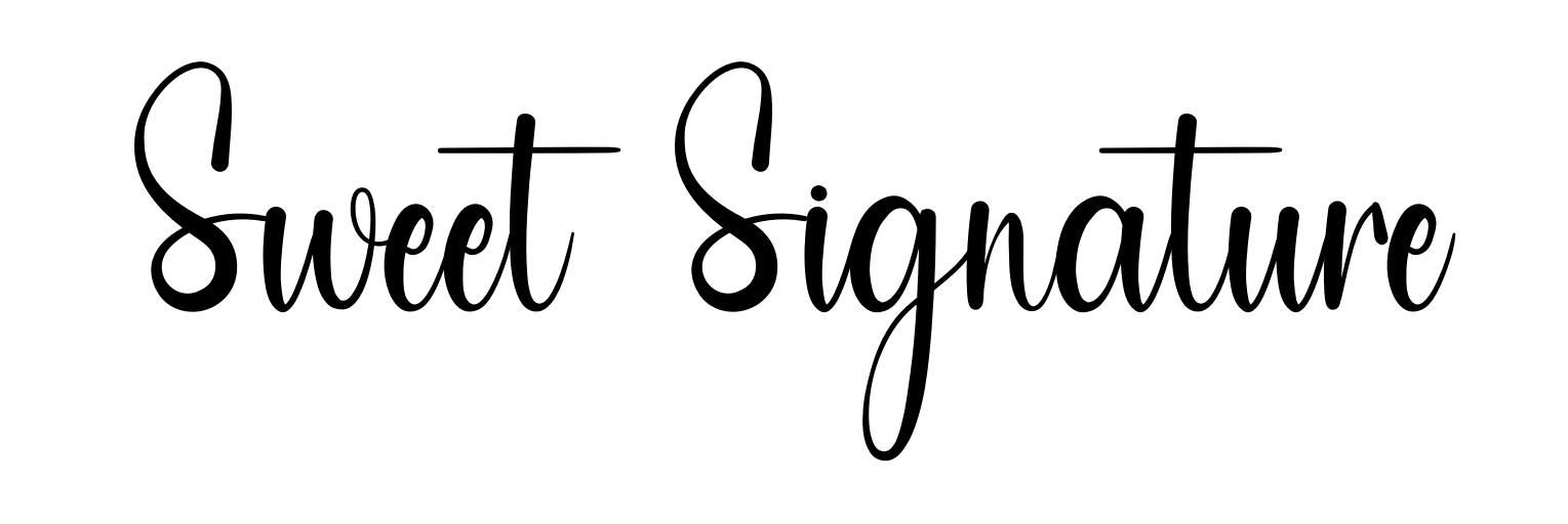 Sweet Signature