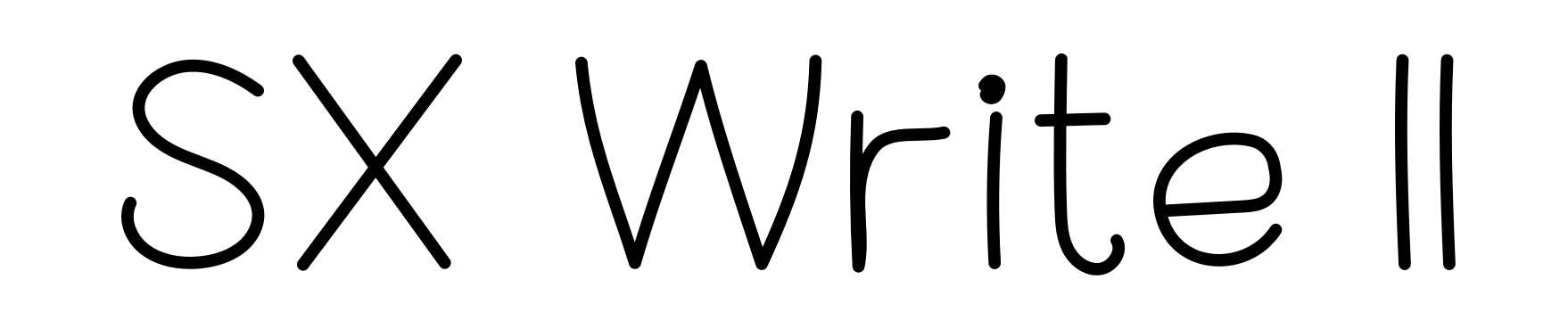 SX Write II