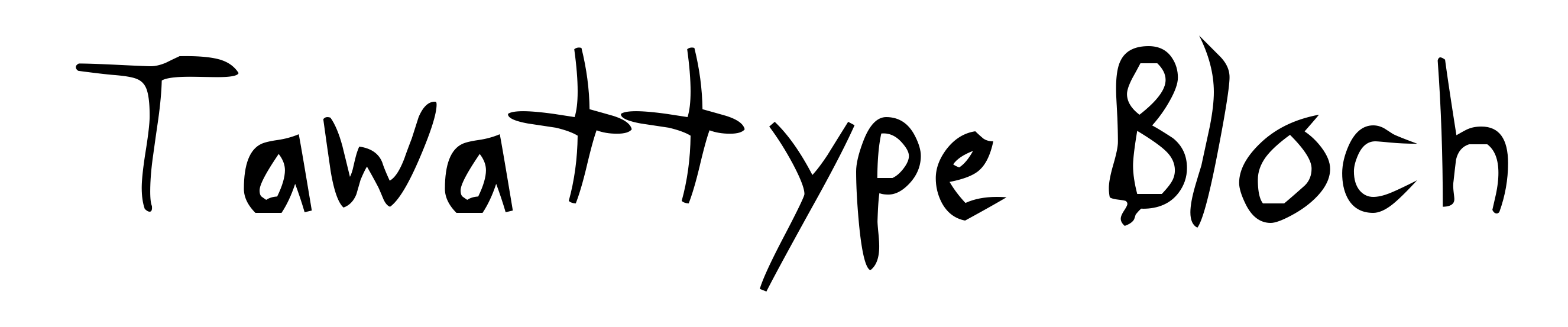 Tawattype Bloch