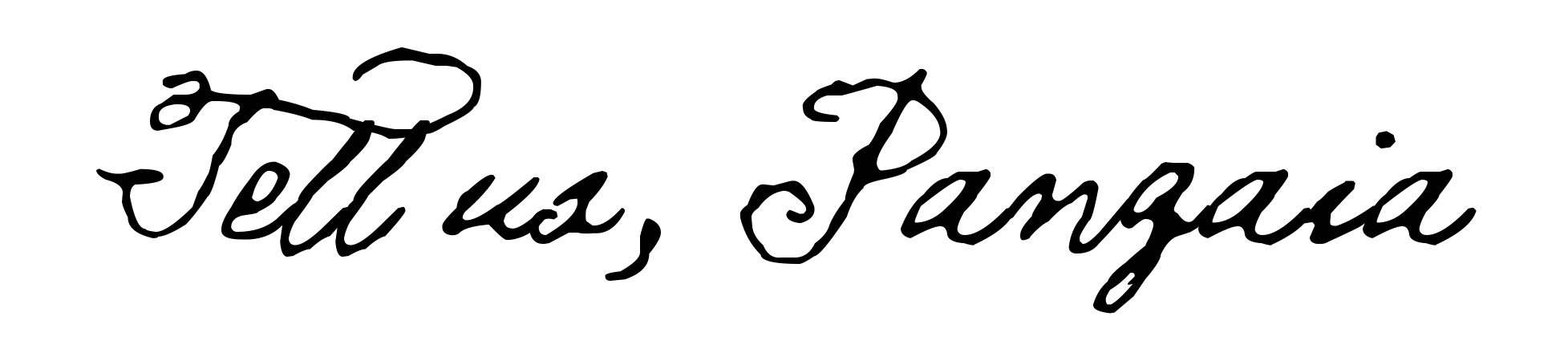 Tell us, Pangaia