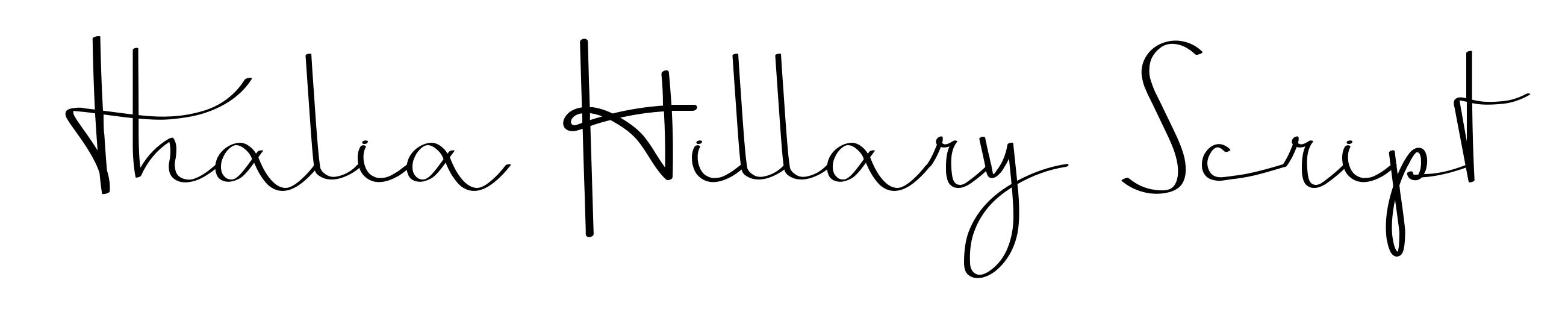 Thalia Hillary Script