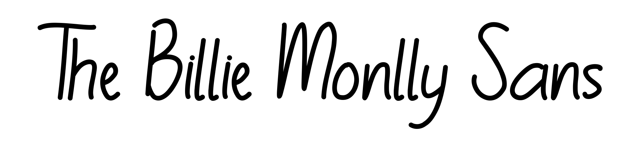 The Billie Monlly Sans