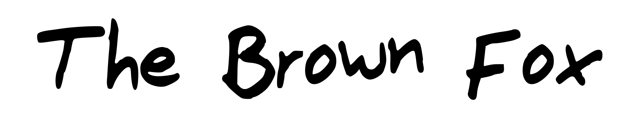 The Brown Fox