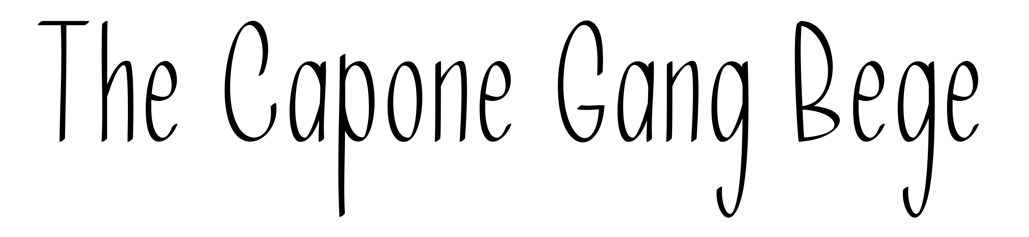 The Capone Gang Bege