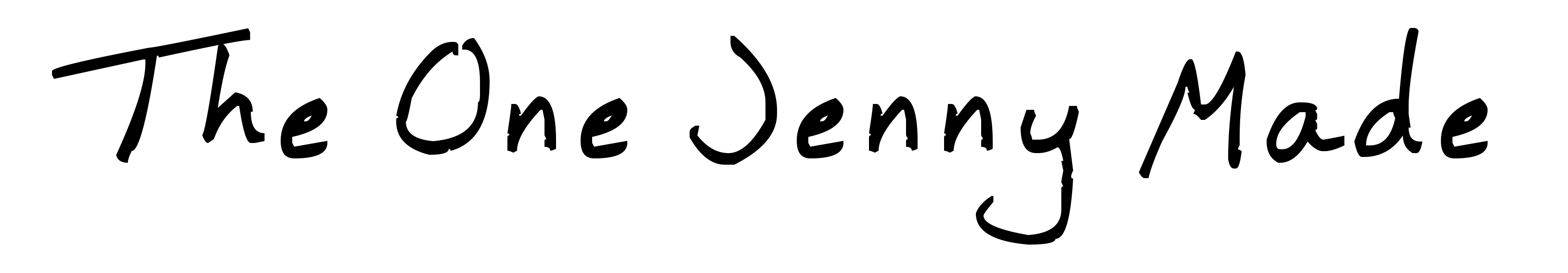 The One Jenny Made
