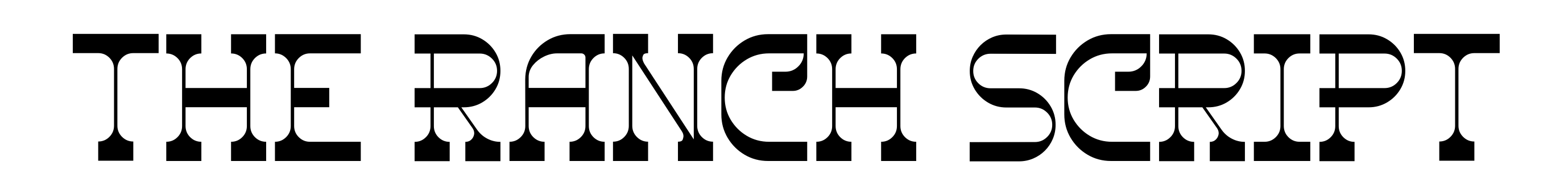 The Ranch Script