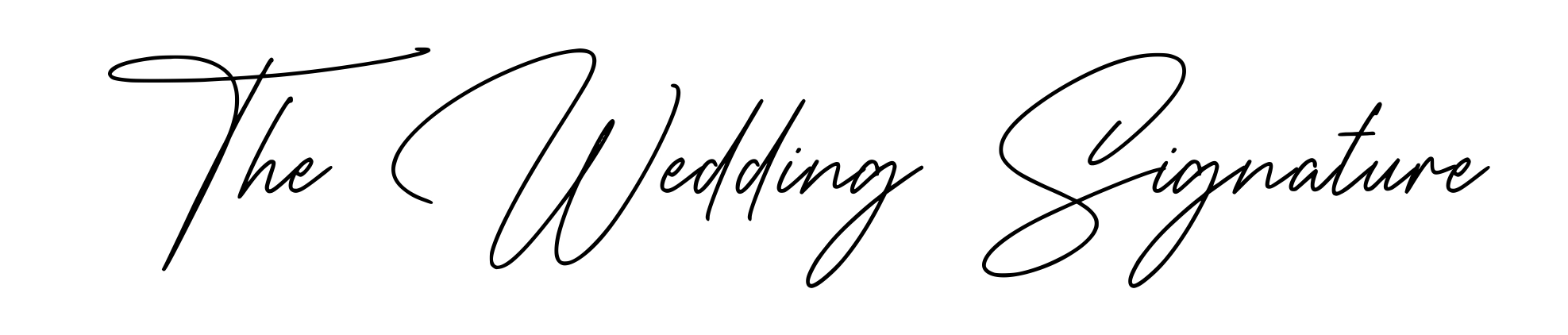The Wedding Signature