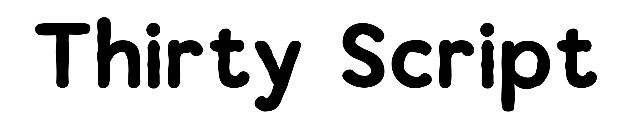 Thirty Script