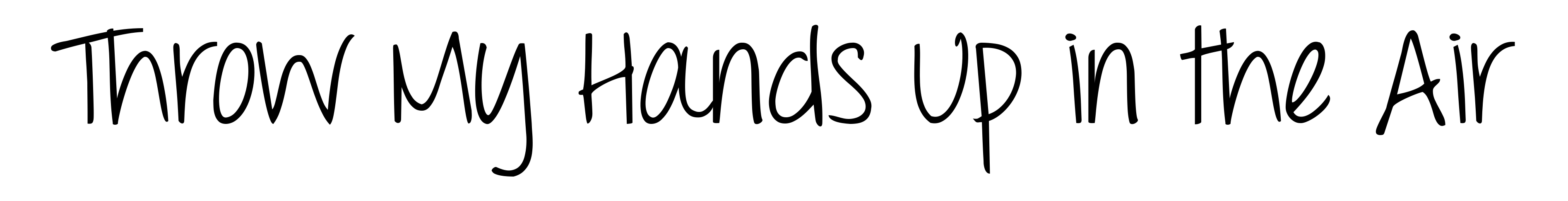 Throw My Hands Up in the Air