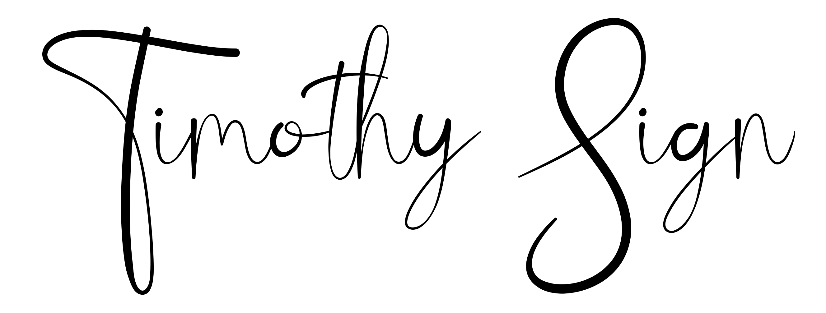 Timothy Sign