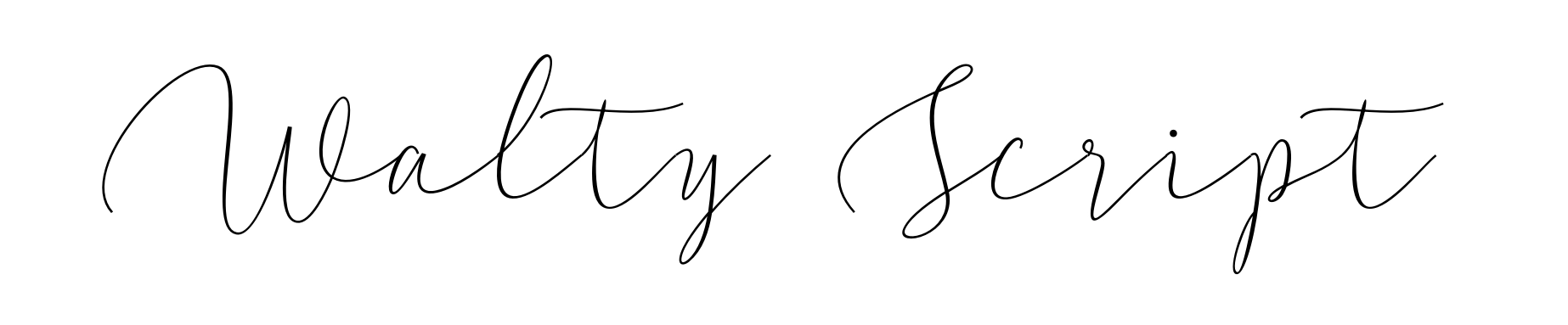 Walty Script