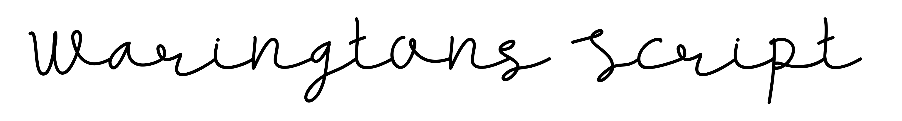 Waringtons Script