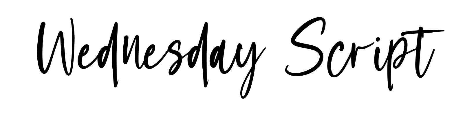 Wednesday Script