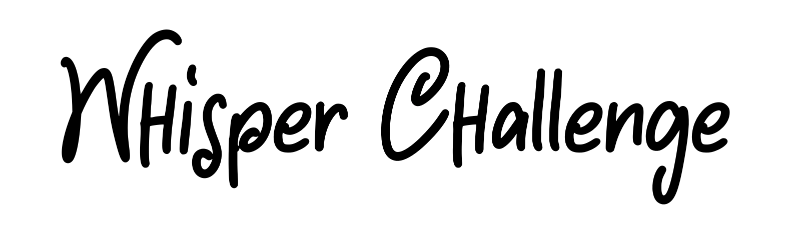 Whisper Challenge