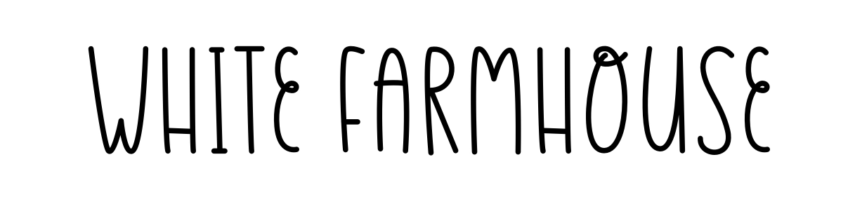 White Farmhouse
